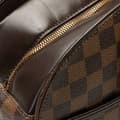 Miniatyrbillede 9 af 10: Pre-owned Louis Vuitton Damier Ebene Sarria Horizontal Brown