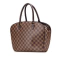 Miniatyrbillede 2 af 10: Pre-owned Louis Vuitton Damier Ebene Sarria Horizontal Brown