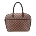 Miniatyrbillede 1 af 10: Pre-owned Louis Vuitton Damier Ebene Sarria Horizontal Brown
