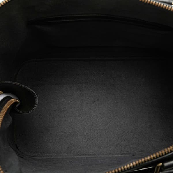 Pre-owned Louis Vuitton Epi Alma PM Black