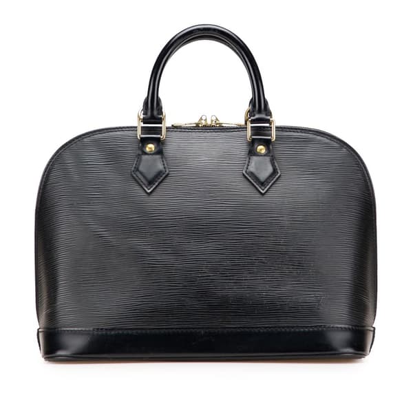 Pre-owned Louis Vuitton Epi Alma PM Black