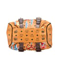 Pikkukuva 3 / 9: Pre-owned MCM Visetos Embroidered Coated Canvas Handbag Brown