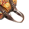 Pikkukuva 9 / 9: Pre-owned MCM Visetos Embroidered Coated Canvas Handbag Brown