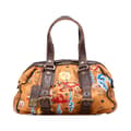 Pikkukuva 1 / 9: Pre-owned MCM Visetos Embroidered Coated Canvas Handbag Brown