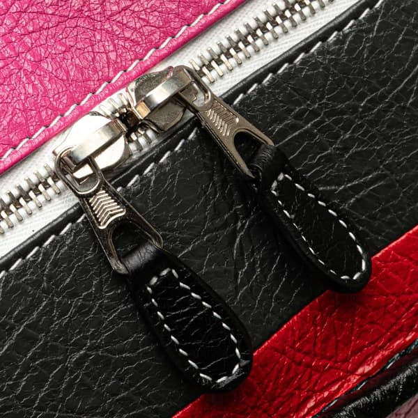 Pre-owned Balenciaga S Lambskin Bazar Shopper Satchel Pink