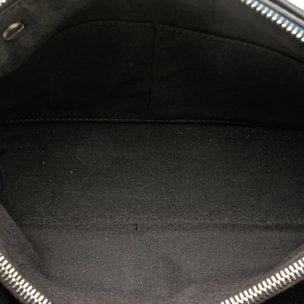 Pre-owned Fendi Medium Leather By The Way Flowerland Satchel Blue
