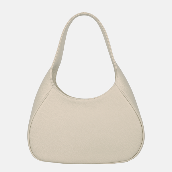 ROXY - Beige läderhandväska