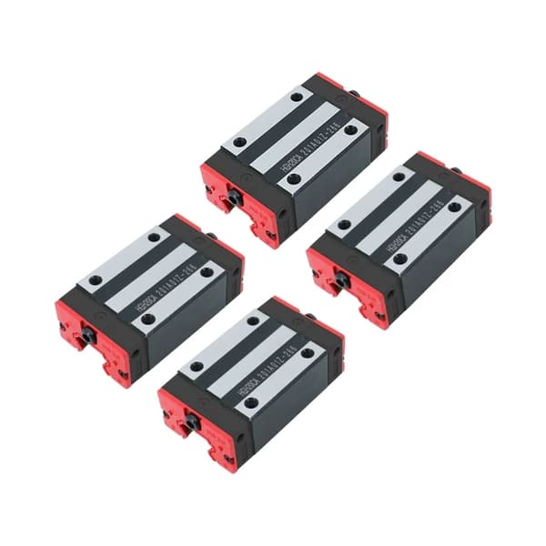 Lineaarinen opasrautatiiviste, teräksinen häkki vaunu, leveys 20mm