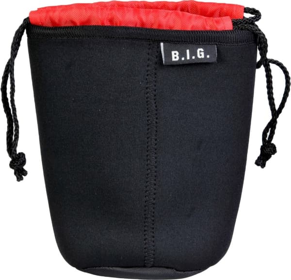 BIG lens pouch PS10 (443028) Svart, Röd