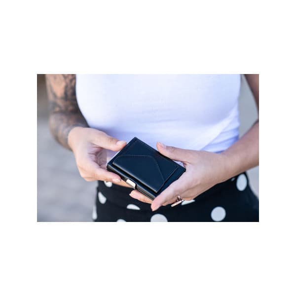 Exentri Multiwallet RFID-plånbok, svart