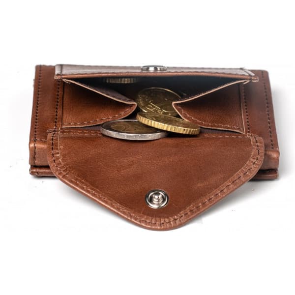 Exentri Multiwallet RFID-plånbok, valnöt