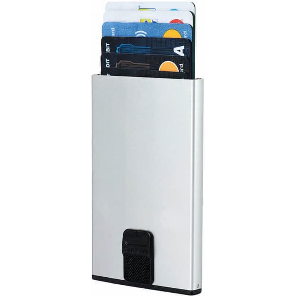 Samsonite Alu Fit -kortfodral, silver