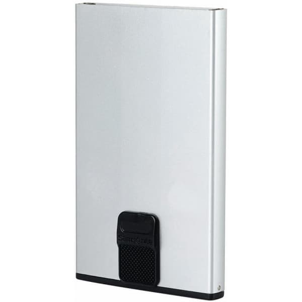 Samsonite Alu Fit -kortfodral, silver