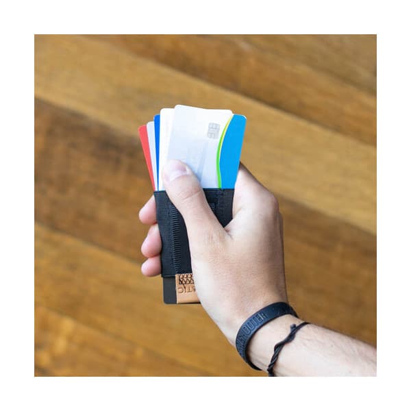 Gomatic Black Wallet V2 -plånbok, svart