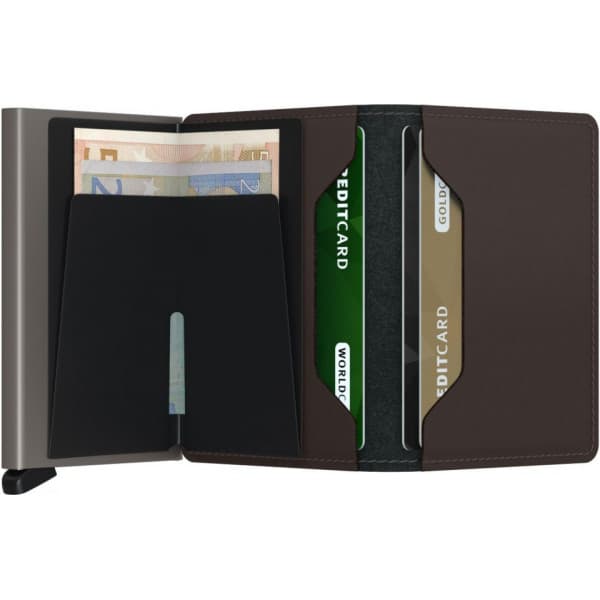 Secrid Matt Slimwallet -plånbok, tryffel
