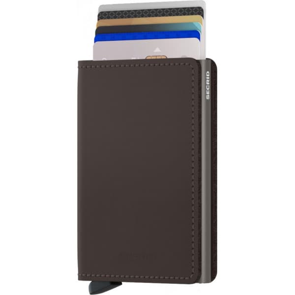 Secrid Matt Slimwallet -plånbok, tryffel