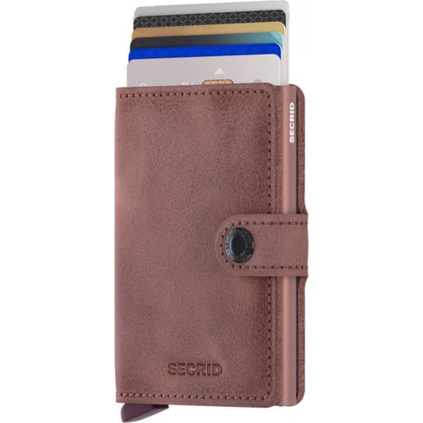 Secrid Miniwallet Vintage -plånbok, mauve