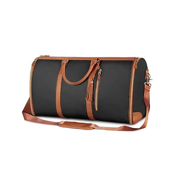 Weekend Bag - Svart/brun