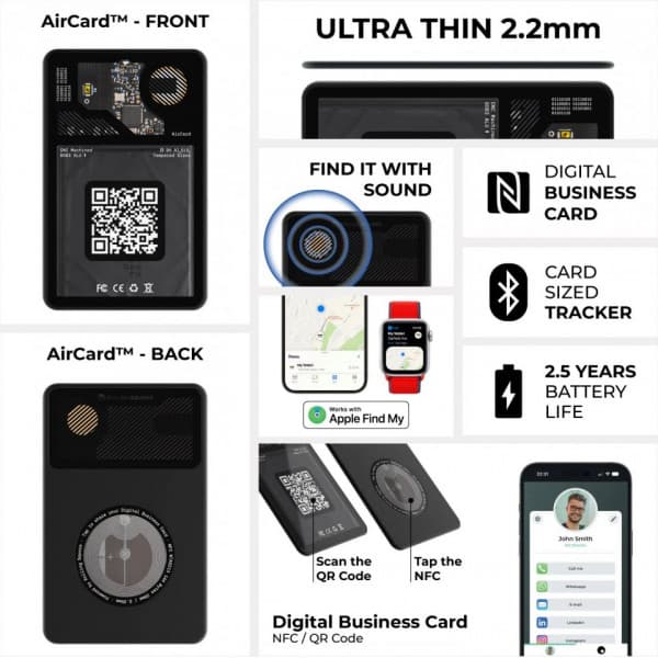 Rolling Square AirCard -spårningsenhet
