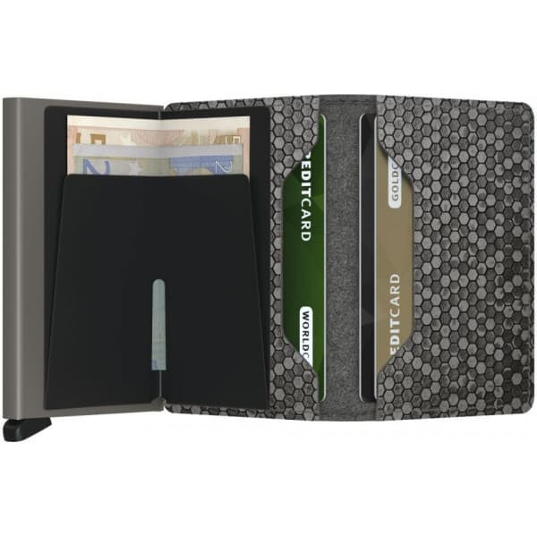 Secrid Hexagon Slimwallet -pung, grå