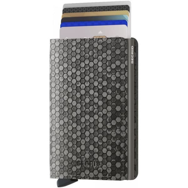 Secrid Hexagon Slimwallet -pung, grå