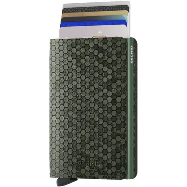 Secrid Hexagon Slimwallet -pung, grøn
