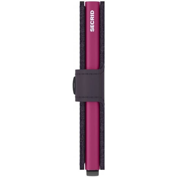 Secrid Matte Miniwallet -plånbok, lila/ fuchsia