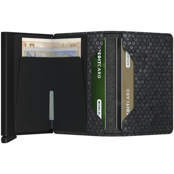 Secrid Hexagon Slimwallet plånbok, svart