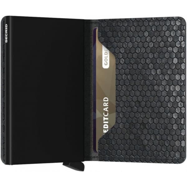 Secrid Hexagon Slimwallet plånbok, svart