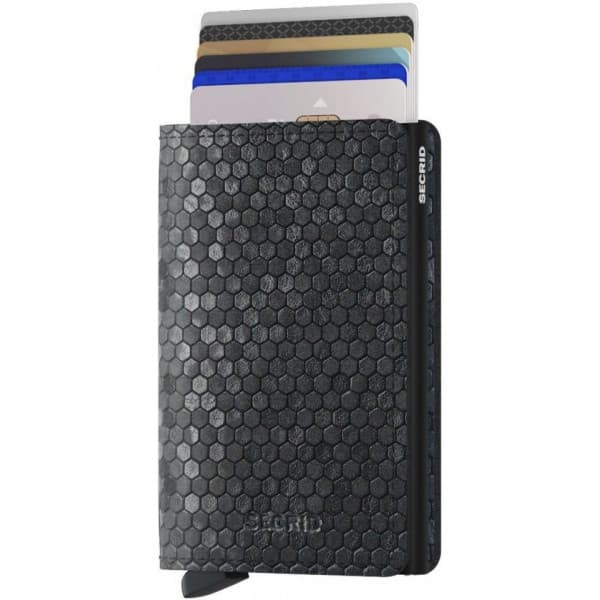 Secrid Hexagon Slimwallet plånbok, svart