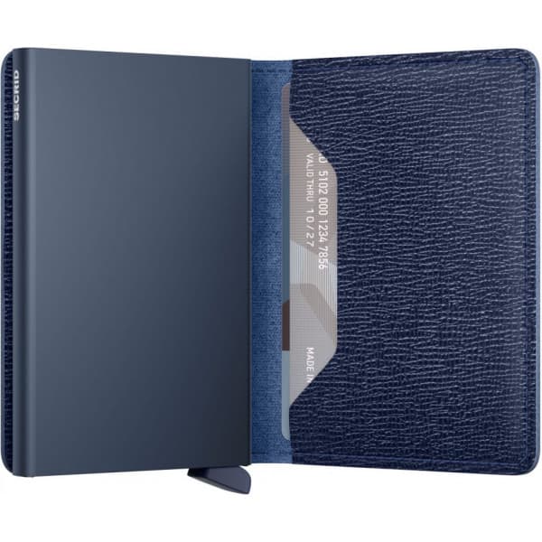 Secrid Slimwallet Crisple pung, marineblå