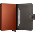 Miniatyrbild 3 av 5: Secrid Miniwallet Matte plånbok, tryffel/orange