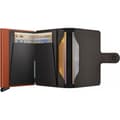 Miniatyrbild 4 av 5: Secrid Miniwallet Matte plånbok, tryffel/orange