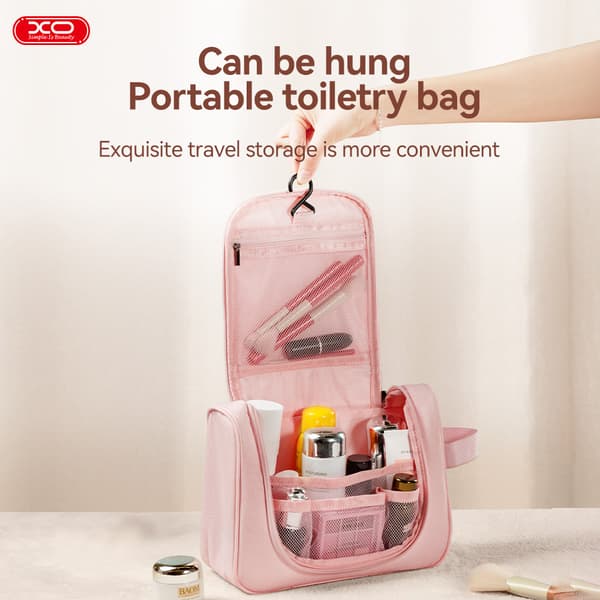 XO WC-laukku kestävästä ja vedenkestävästä materiaalista - Svart