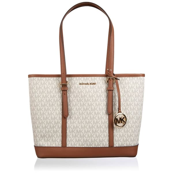 Damväska Michael Kors 35S0GTVT1V-VANILLA Vit 35 x 25 x 13 cm
