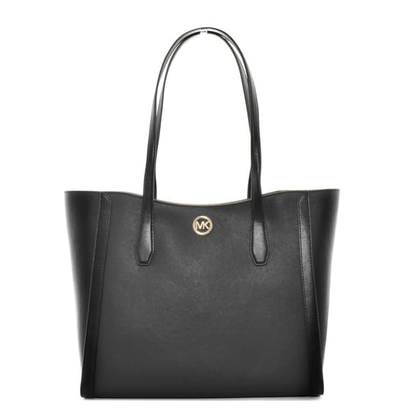 Axelväska Michael Kors Leida Svart 33 X 30 X 12 CM