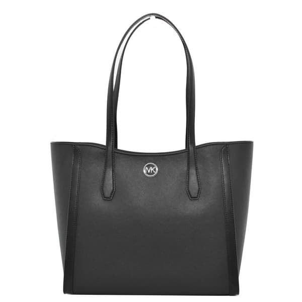 Axelväska Michael Kors Leida Svart 33 X 30 X 12 CM