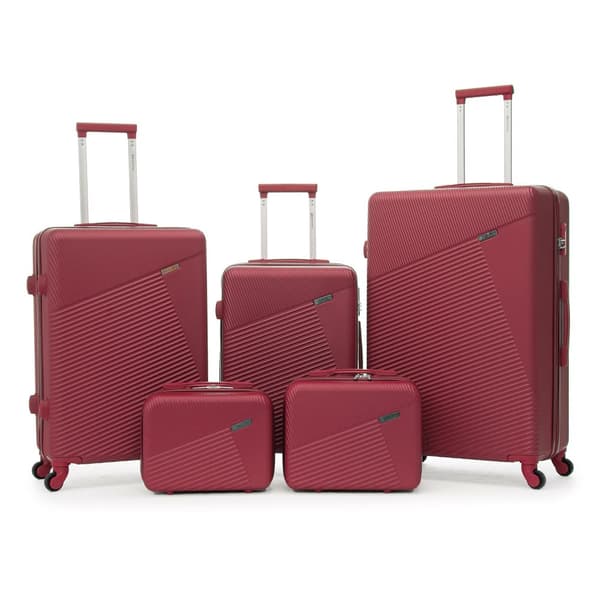 BWA-053 SÆT 5 BURGUNDY