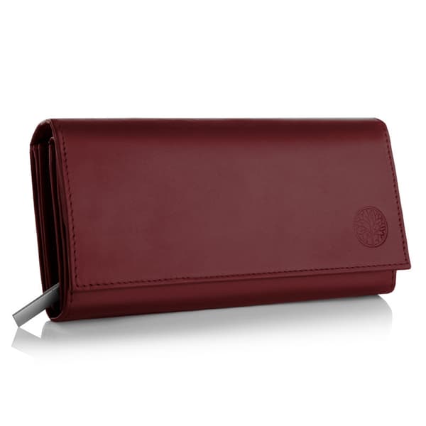 BPD-DZ-12 BURGUNDY Damplånbok BASIC vinröd