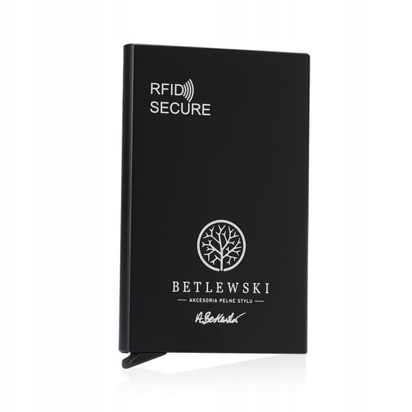 MENKF-01 SVART Fodral för kort och dokument ID RESOR
