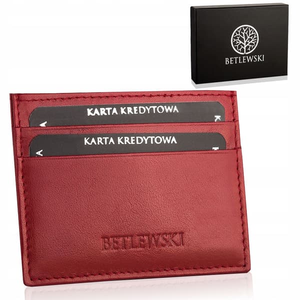 BEZ-08 RED Korttikotelo BUSINESS