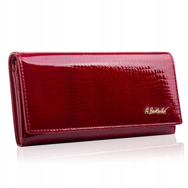 BPD-CR-100 RÖD CROCO Damplånbok
