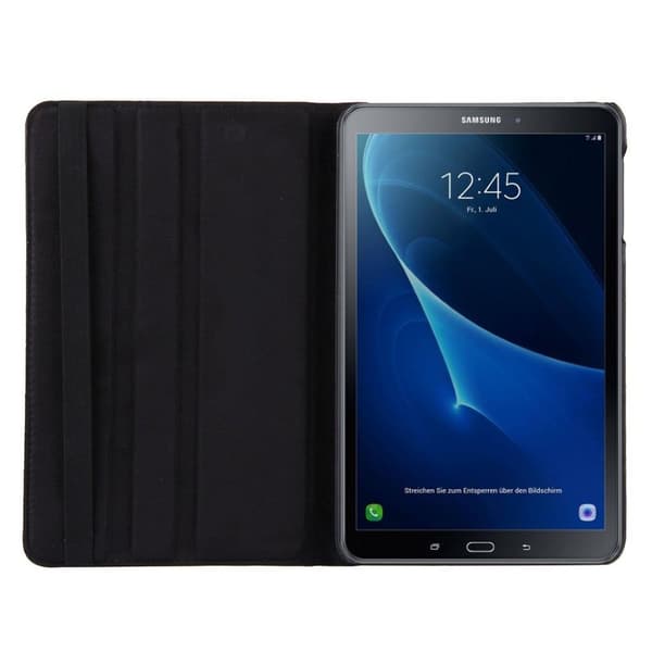 Fodral Samsung Galaxy Tab A 10.1 / T580 (2016)  med hållare i svart färg