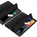 Miniatyrbilde 2 av 4: Trifold Deksel med stativ til iPad  Mini 4 / Mini 5  - Svart