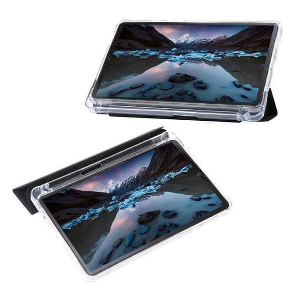 Trifold beskyttelsescover til Samsung Galaxy Tab A9 Plus - Sort