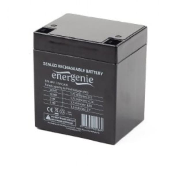 Batteri GEMBIRD 12V4.5AH - Kraftfuldt og pålideligt batteri til dine enheder. Beskytter mod strømafbrydelser og giver langvarig ydeevne.