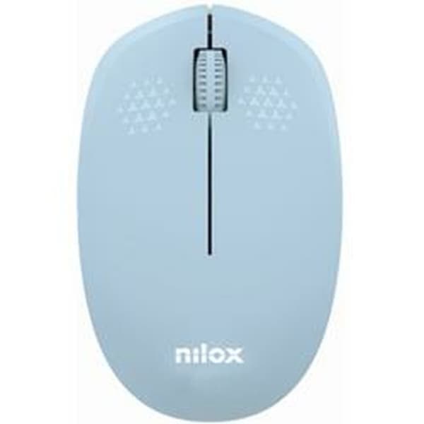 Mus Nilox NXMOWI4012 Blå - Trådløs mus med blåt design, Nilox NXMOWI4012. Smidig og stilfuld mus til behagelig brug.