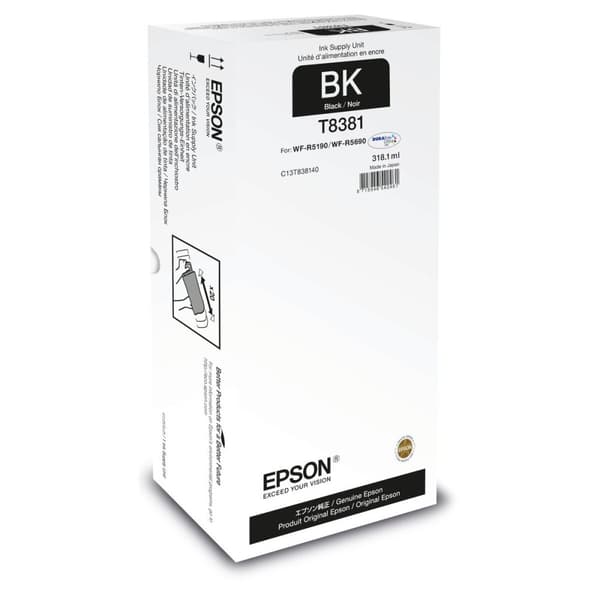 Toner Epson C13T838140 Svart