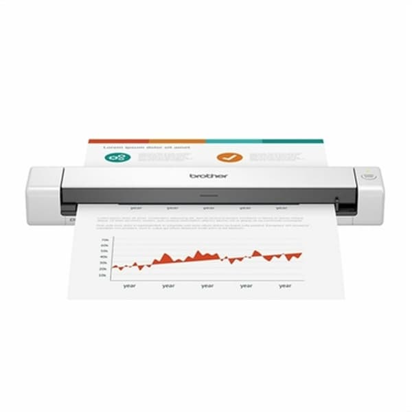 Brother DS640TJ1 Scanner - Høj kvalitet scanner til effektiv dokumenthåndtering og digitalisering.