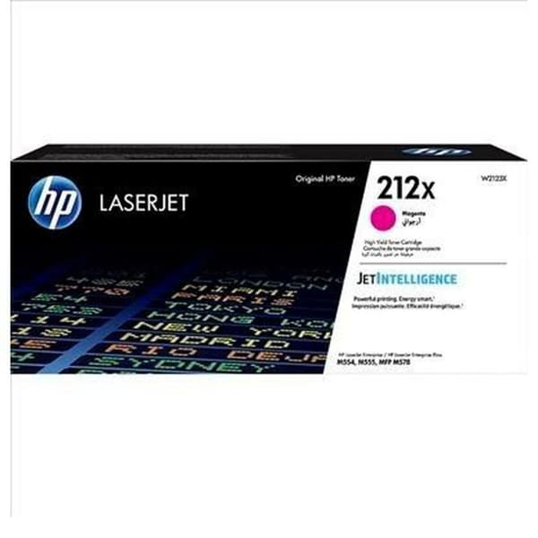Original HP W2123X Magenta Toner - Høj kvalitet magenta toner til din HP-printer. Skarp og tydelig udskrift hver gang.